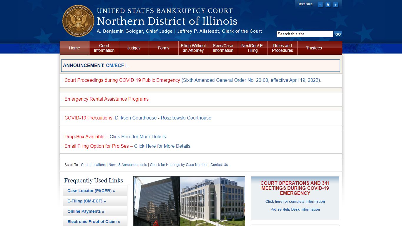 Northern District of Illinois | United States Bankruptcy Court